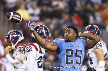 Hajrullahu kicks record-tying eight FGs to lead Argos past Alouettes 37-31