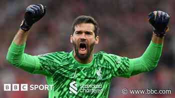 'Trophies not my main motivation' - Liverpool's Alisson meets Joe Hart