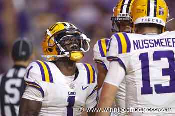 Nussmeier, Durham lead big-play offense for No. 14 LSU in 42-10 win over South Alabama