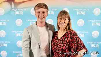 Robert Irwin and his mother Terri steal the show as they appear as close as ever at the Cirque du Soleil premiere in Brisbane