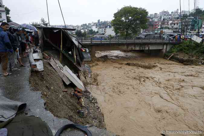 Death toll in Nepal flooding and landslides reaches at least 100, with dozens still missing