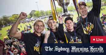 AFL grand final 2024 celebrations as it happened: Brisbane Lions celebrate, Sydney Swans commiserate on day after grand final