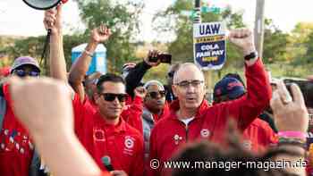 UAW-Chef Shwan Fain: Größte US-Autogewerkschaft ruft Stellantis-Beschäftigte zum Streik auf