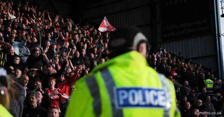 Footballer collapses in front of distressed team-mates in dressing room at half-time