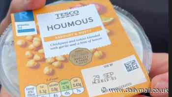 Top chef weighs in on Tesco hummus as row over swapping plastic lids for flimsy covers rumbles on