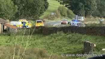 Boy, eight, dies after being shot on a farm in Warcop - as man in his 60s is arrested