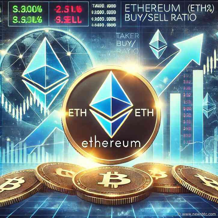 Ethereum Taker Buy/Sell Ratio Is Rising Again — What It Means For ETH Price