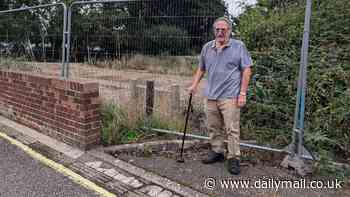 Building work on new housing development is halted after bizarre discovery