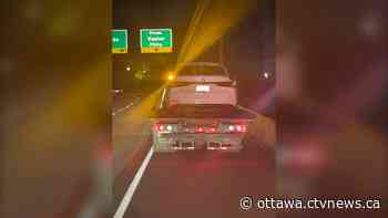 Ottawa driver stopped after clocking 154 km/h on Highway 417