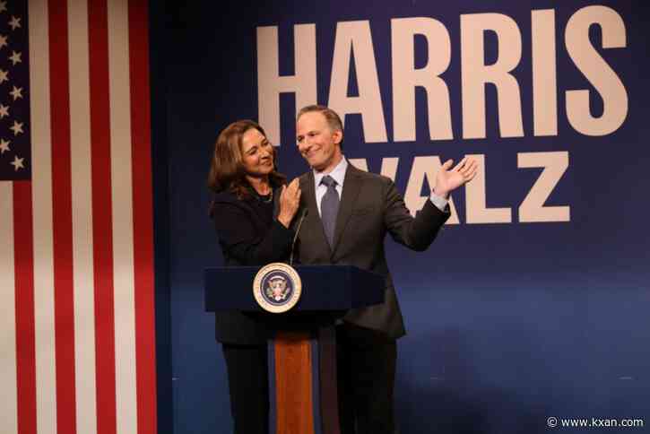 'SNL' alumni kick off 50th season with Trump, Harris cold open