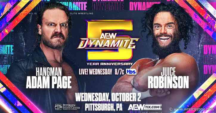 Hangman Page vs. Juice Robinson Set For 10/2 AEW Dynamite