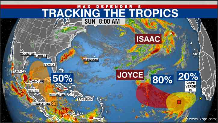 Tropical depression 'could form,' appears to resemble Helene's path: NHC