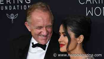 Salma Hayek is besotted with husband François-Henri Pinault on glamorous date night