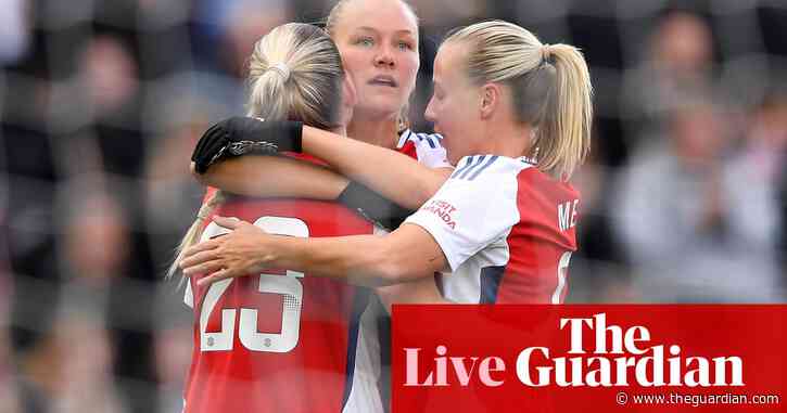 Aston Villa v Tottenham after Arsenal, United and City win: WSL clockwatch – live