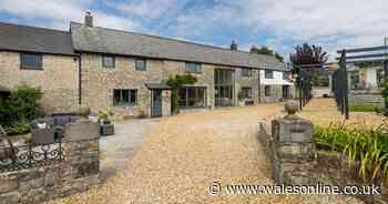 The stunning barn conversion with an indoor pool in a pretty location rarely available