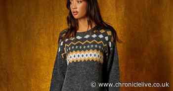 Roman's 'warm and cosy' Nordic jumper dress is 'lovely Christmas gift'