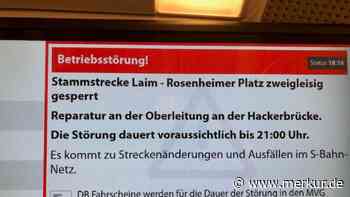 S-Bahn-Kollaps: Chaos rund um die Wiesn - Bahnsteige gesperrt