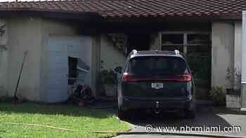 Crews rescue trapped woman from house fire that left 4 displaced in Sunrise