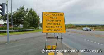 Daresbury Expressway closes again next weekend for work on new junction