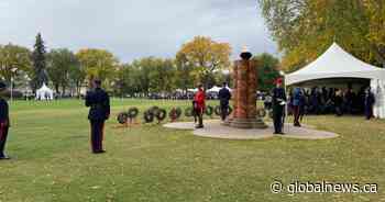 Ceremony honours fallen Alberta police and peace officers