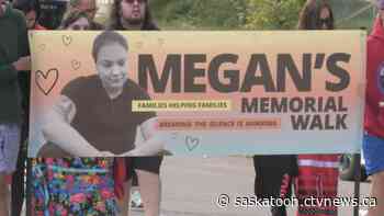 'You feel so alone': Hundreds gather in Saskatoon for final Gallagher memorial walk