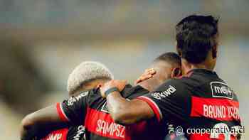 Flamengo celebró a costa de Atlético Paranaense con Pulgar en cancha