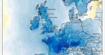 UK weather: Chance of snow spikes to 80% amid -4C Arctic blast as maps show exact date