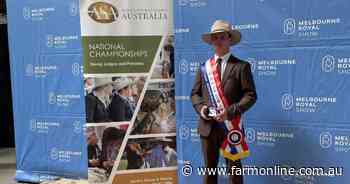 Dairy dreams come true for Queenslander at the Melbourne Royal