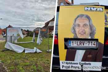 LIVE. Verkiezingen in het Hageland: spandoeken van CD&V op verschillende plekken vernield, lijstduwer snijdt stuk uit affiche na klacht over nummerplaat