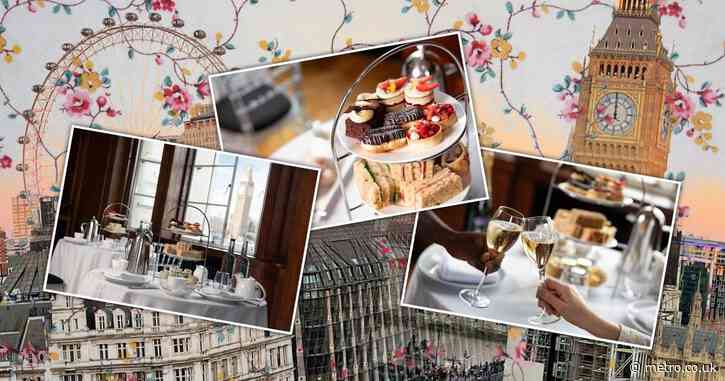 Tea time with a twist – experience the London Eye’s exclusive afternoon tea experience