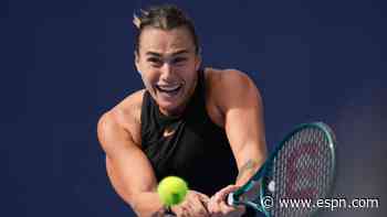 Sabalenka wins again in China; Osaka-Gauff set