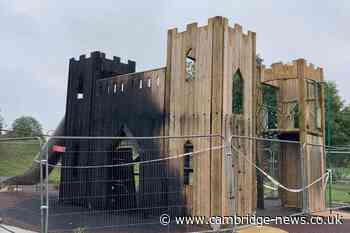 'Deliberate' fire destroys Cambridge play area refurbished less than a year ago