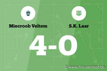 Miecroob Veltem B verslaat SK Laar na hattrick Carrez