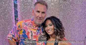 BBC Strictly Come Dancing's Karen Hauer supported by co-star's famous fiancee after Paul Merson survival