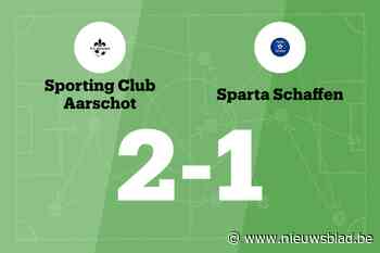 Sterke tweede helft genoeg voor SC Aarschot B tegen Sparta Schaffen