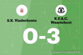 FAC Waarschoot wint bij SK Vinderhoute