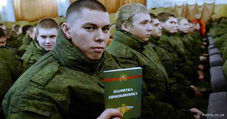 Putin orders conscription of 133,000 new soldiers to fight on the front line