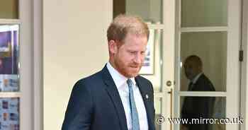 Prince Harry arrives solo at London awards show with King Charles meeting 'unlikely'