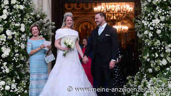 Prinzessin Theodora von Griechenland heiratet opulent: Alle Details zum Brautkleid