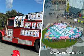 LIVE. Verkiezingen in de Denderstreek: Vlaams Belang Aalst trekt eropuit met brandweerwagen, Natuurpunt onthult groot spandoek op Grote Markt