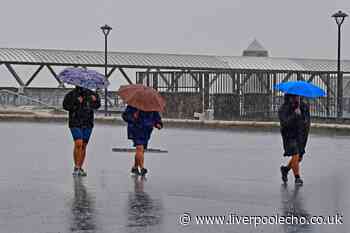 Flood warning issued for Merseyside as region battered by heavy rain