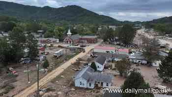 North Carolina mountain town 'entirely erased' by Hurricane Helene