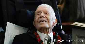 Former US President Jimmy Carter celebrates turning 100 in town where he was born