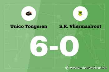 Unico Tongeren B overklast Vliermaalroot