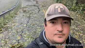 North Carolina man hikes 11 miles up mountain to get to elderly parents trapped in 'post apocalyptic' Asheville after Hurricane Helene