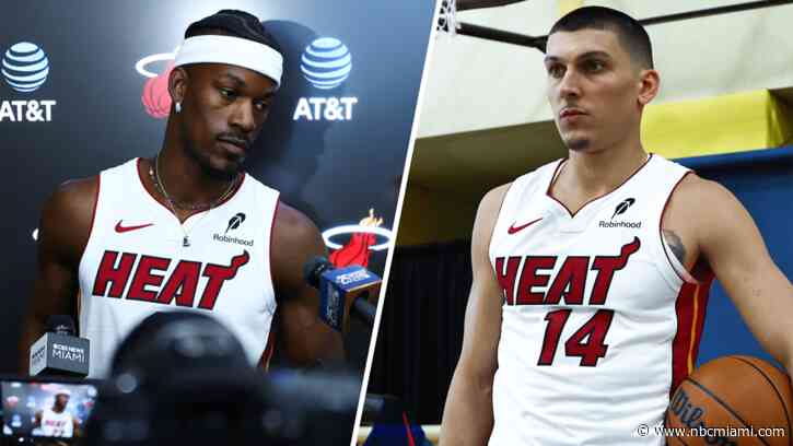 Butler arrival delayed, Herro has a new look as Heat gather for media day