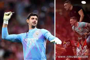 Atlético Madrid legt eigen fan levenslang stadionverbod op voor bekogelen van Thibaut Courtois