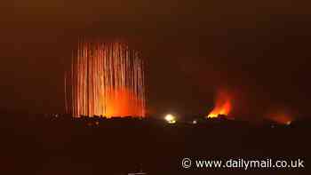 Israel goes in: IDF confirms boots on the ground in southern Lebanon as bombs rain down from the sky after day of ratcheting tensions