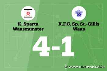 Sparta Waasmunster wint thuis van Sporting Sint-Gillis Waas, mede dankzij twee treffers Lageuse