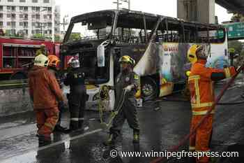 School bus catches fire outside Bangkok and 25 on board are feared dead, government officials say